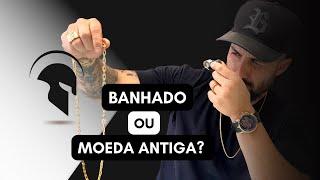 BANHADA A OURO OU MOEDA ANTIGA? - INVICTUS JOIAS