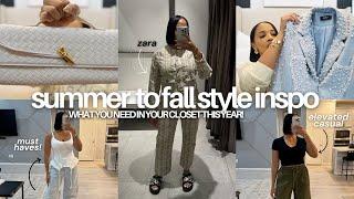 Style Haul: Summer to Fall Inspo | Must-Have Pieces, Affordable Transition Looks + Zara & More