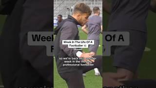 Week In The Life Of a Footballer  #football #soccer