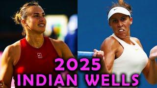 Madison Keys vs Aryna Sabalenka - 2025 Indian Wells Open | QF highlights