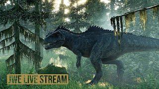 JURASSIC WORLD EVOLUTION 2 - SANDBOX PARK - DINOSAURS LIVE STREAM- ALL DINOSAURS IN ONE PARK!