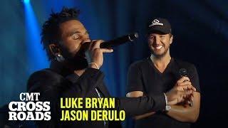 Luke Bryan & Jason Derulo Perform 'Talk Dirty' | CMT Crossroads