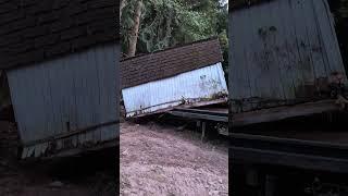 Redneck Proving Grounds: Shed Moving 101 #lol #lmfao #funny #towlife #towing #shed #pnw #diy #comedy