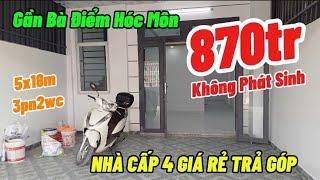Bán nhà Hóc Môn Bình Chánh dưới 1 tỷ I Chuyên mua bán nhà đất khu vực gần Hóc Môn Bình Chánh