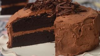 Devils Food Cake Recipe Demonstration - Joyofbaking.com