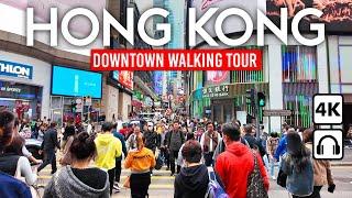 HONG KONG  Discover the Skyline in Asia's Most Expensive City | 4K Walking Tour 2024