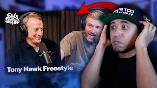 Harry Mack Freestyles for Tony Hawk on Flow State (Reaction)