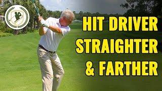 (*NEW GOLF DRILLS) How To Hit Driver Straighter & Farther!