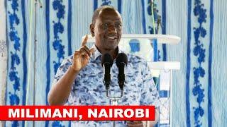 Listen to President Ruto's powerful speech today in Church amid DP Gachagua's impeachment!