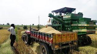 rice harvesting machine-combined rice harvesting machine-farmers@RKKANNACREATIONS