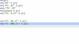 Python 4 - Output Formatting