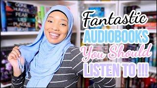 20 FANTASTIC AUDIOBOOKS YOU SHOULD TRY FAVORITE AUDIOBOOK RECOMMENDATIONS | BEST AUDIOBOOKS