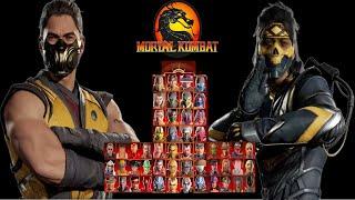 Mortal Kombat 9 - SCORPION NEW ERA MK1 & TAKEDA MK1 MOD - NEW Expert Arcade Ladder Gameplay