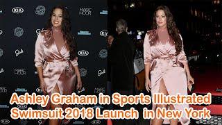 Ashley Graham in Sports Illustrated Swimsuit 2018 Launch  in New York