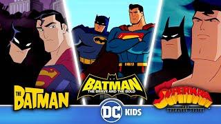 Batman & Superman's BEST Team Ups! | DC Animated Universe #DCAU | @dckids