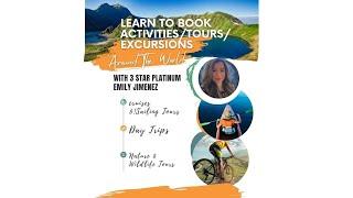 Learn to Book Activities, Tours, Excursions and more