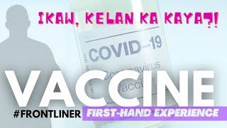 Special Feature: COVID-19 Vaccine! From a Frontliner's Experience