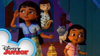 The Case of the Slumber Party Ghost | Mira, Royal Detective | @disneyjr