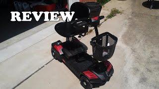 Drive Medical Scout Spitfire 4 Wheel Travel Power Scooter Review 2020