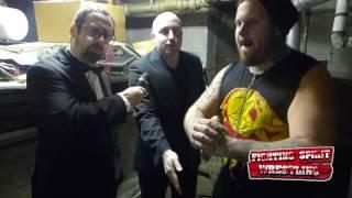 Ian Aldwin Pre Match Interview - Kill Em All - Fighting Spirit Wrestling