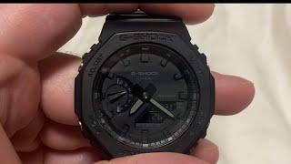 How to Set A G Shock GA2100 Casioak