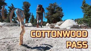 Cottonwood Pass Overnight Backpacking Trip