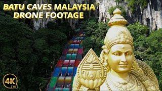 Batu Caves Malaysia 4K - Among The Best Things to Do in Kuala Lumpur | DJI Mini 4K Drone Footage