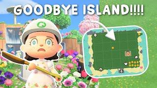 Destroying My First ACNH Island!!  | Animal Crossing New Horizons