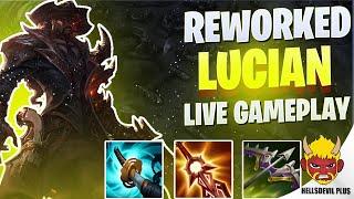 Reworked Lucian Is SO BROKEN!!! - Wild Rift HellsDevil Plus Gameplay