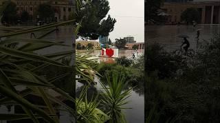 Rain in Skanderbeg Square | Tirana, Albania