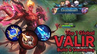 MONSTER FROM HELL !! | Top 1 Global Valir Gameplay & Build | Mobile Legends Bang Bang | MLBB