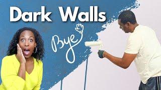 Paint Dark to Light | DIY Home Updates