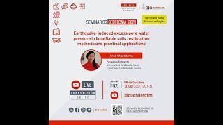 Seminario de Geotecnia "Earthquake-induced excess pore water pressure in liquefiable soils"