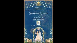 Yashwanth & Poojitha || Sangeet