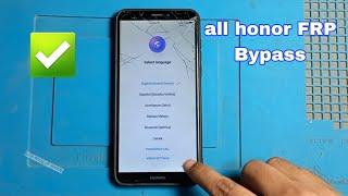 honor 7c frp bypass 2022 | all honor frp bypass