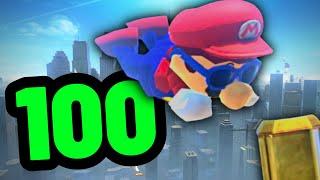 100 TRICKJUMPS in Super Mario Odyssey!