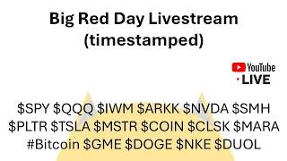 Big Red Day Livestream, now with TimeStamps!