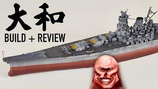 I built the YAMATO | Pit Road 1/700 Yamato battleship Build + Review