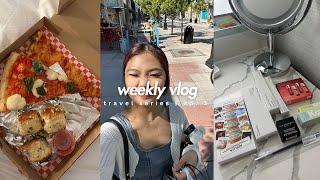 manila to california   ⁺ ₊ pack with me, usa vlog, sephora haul, staying in santa monica