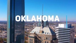 Oklahoma City. Capital city of Oklahoma | 4K drone footage