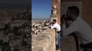 Vistas desde el Alcazaba de la Alhambra de Granada