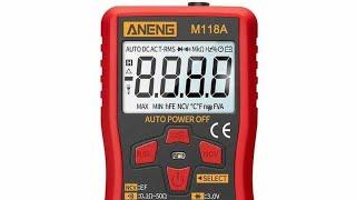 ANENG M118A CHEAP-O Multimeter Review & Teardown!