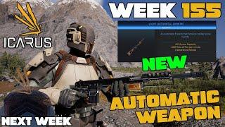 Icarus Week 155 Update! The First AUTOMATIC Weapon In Icarus The Light Automatic Carbine & Cake Soon