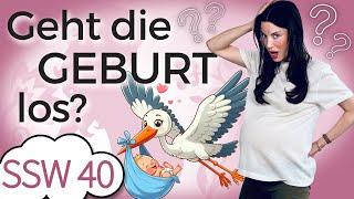 SSW 40: Daran erkennst du, dass die GEBURT losgeht! | Mein Kinderwunsch