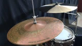 Hihat 16” Red Foot Vintage (B8) + 23” Crash Ride Schell B20