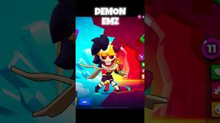 DEMON EMZ is Fire  | Brawl Stars Sneak Peeks | #brawlstars #shorts #sneakpeek