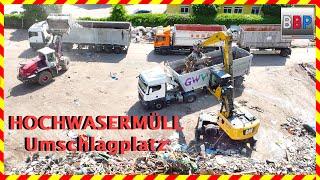 CAT MH3026 & LIEBHERR L 550, Hochwassermüllsammelstelle Rudersberg, 08.06.2024. #2 #liebherr #cat