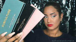 Anastasia Beverly Hills Prism, Renaissance and Subculture Palette Cut Crease with Bold Eyeliner