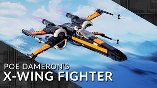 Poe Dameron's X-Wing Fighter | Lego Star Wars MOC