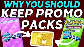 Why you should save promo packs in TCG Pocket #pokemontcgpocket